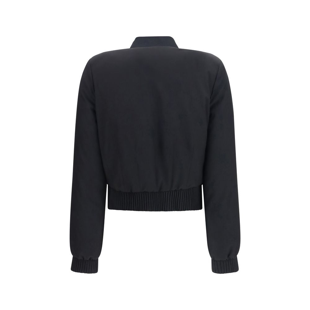 Alexander McQueen Schwarzer Polyester-Blouson