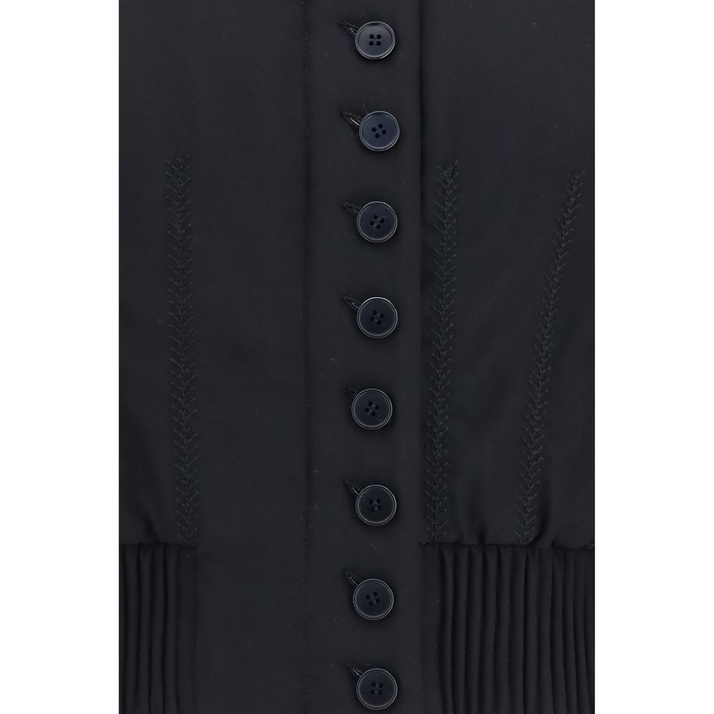 Alexander McQueen Schwarzer Polyester-Blouson