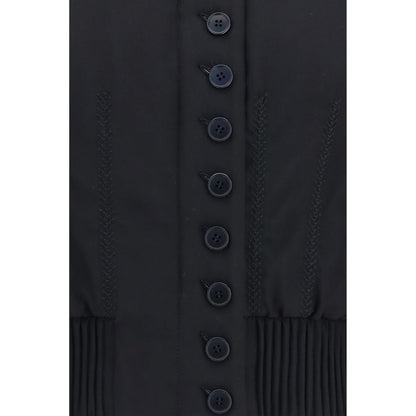 Alexander McQueen Black Polyester Bomber