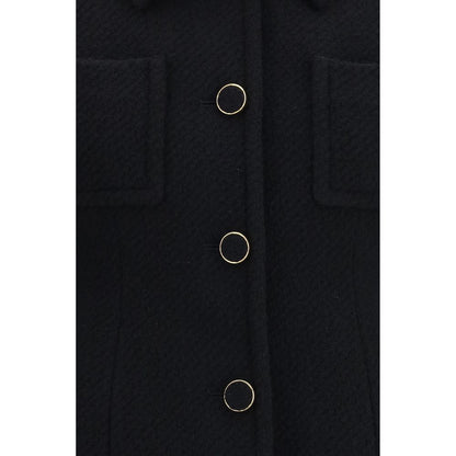 Chloé Black Wool Oves Aries Blazer