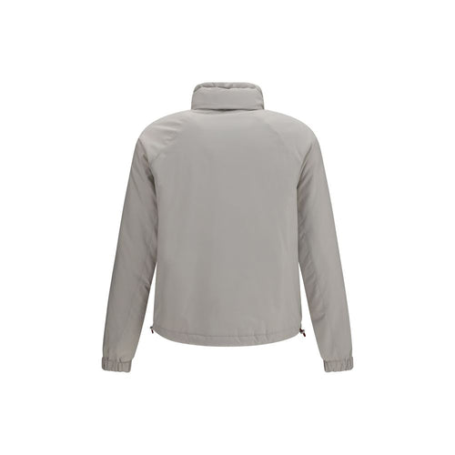 Brunello Cucinelli Grijze polyester shell-jas