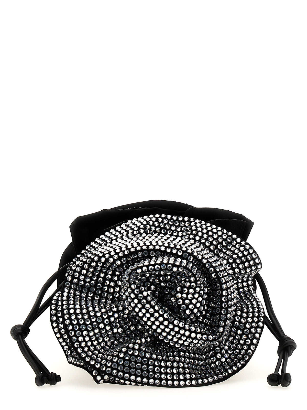 Magda Butrym Black Viscose Crossbody Bag