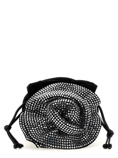 Magda Butrym Black Viscose Crossbody Bag