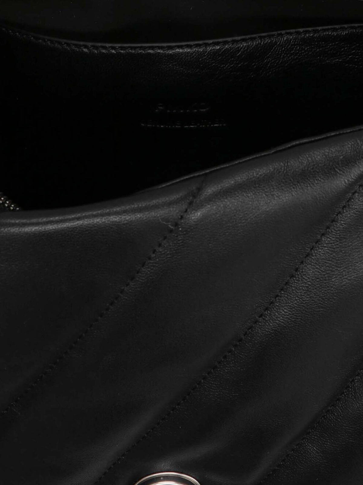Borsa a tracolla PINKO in pelle di agnello nera