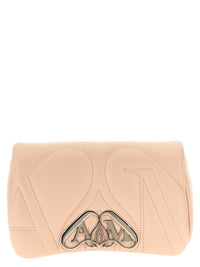 Alexander McQueen Beige Lamb Leather Crossbody Bag