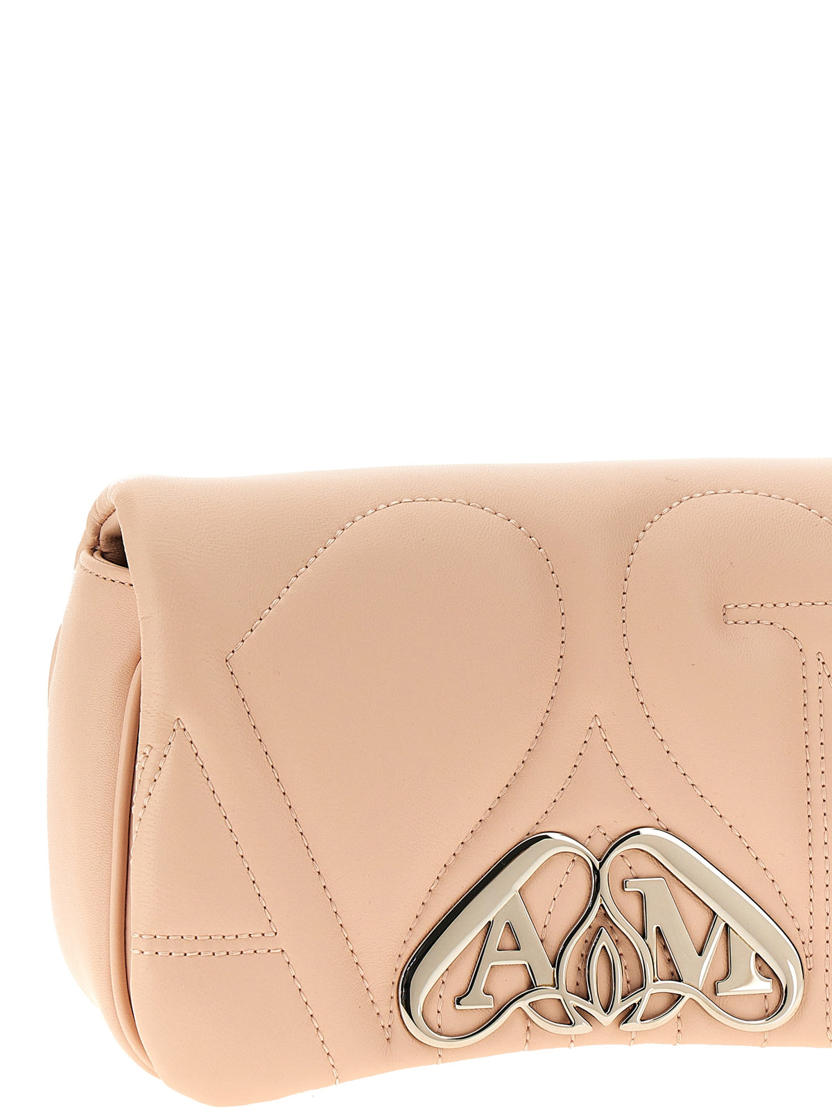 Alexander McQueen Beige Lammleder Umhängetasche