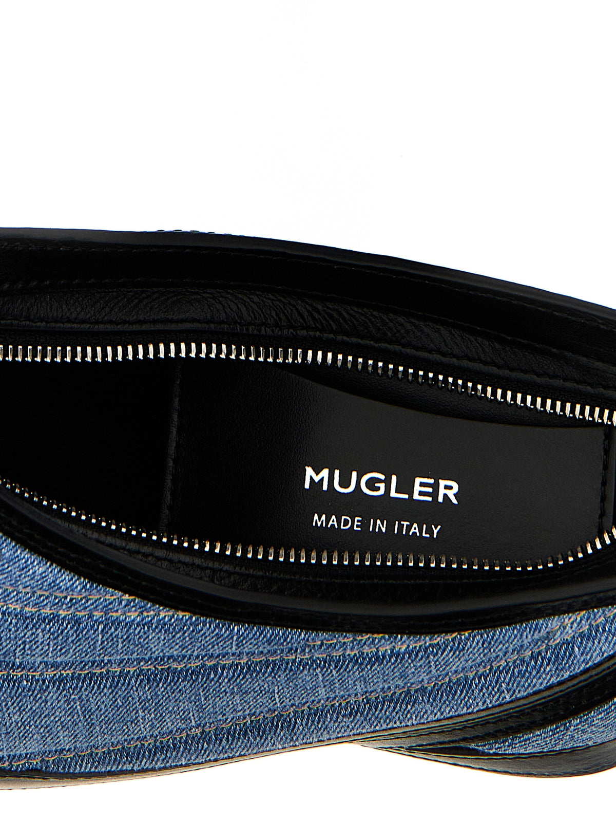 Mugler Veelkleurige Kalfsleren Schoudertas