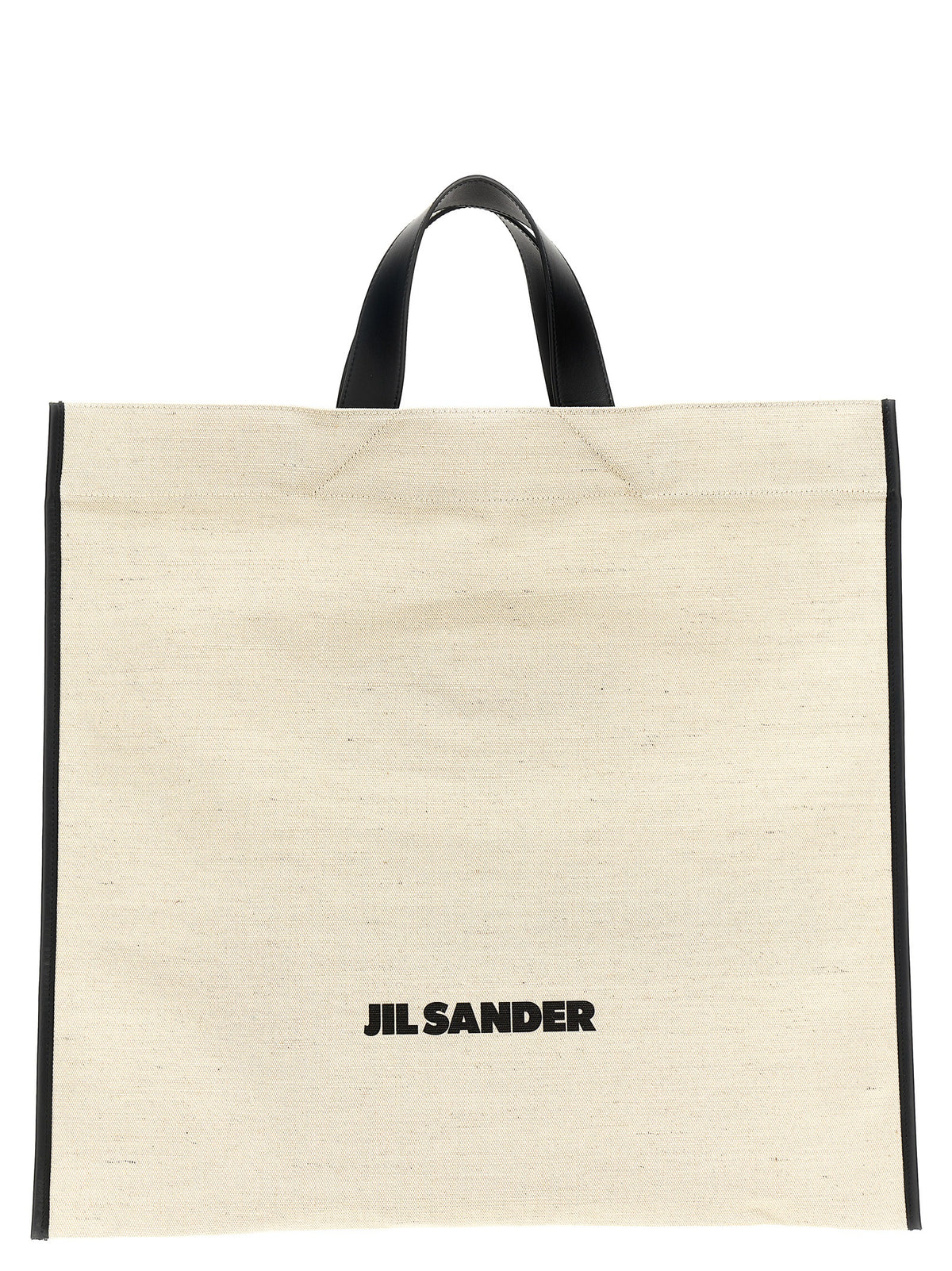 Jil Sander Bicolor Jute Tote Bag