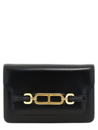 Tom Ford Black Leather Crossbody Bag