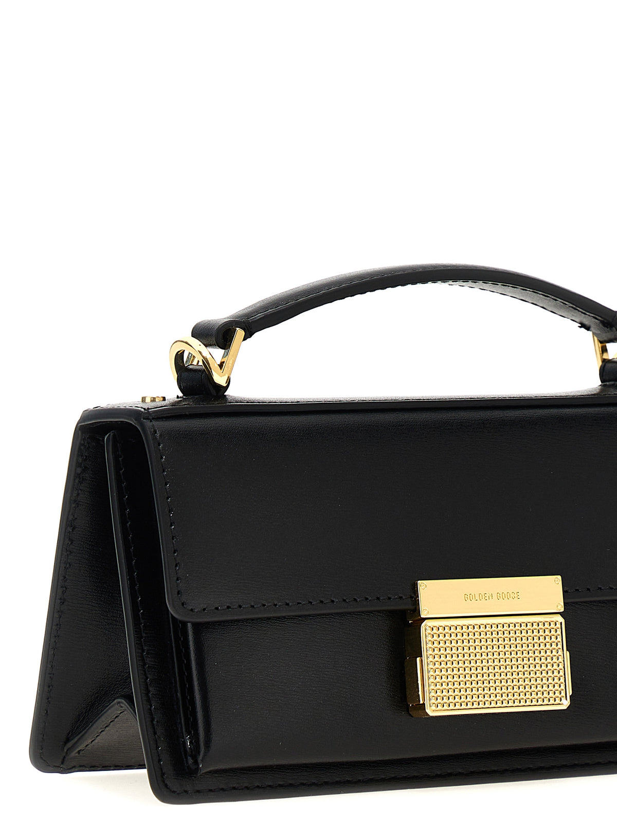 Borsa a mano Golden Goose Venezia piccola nera