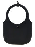 Bolso Courrèges de poliéster negro