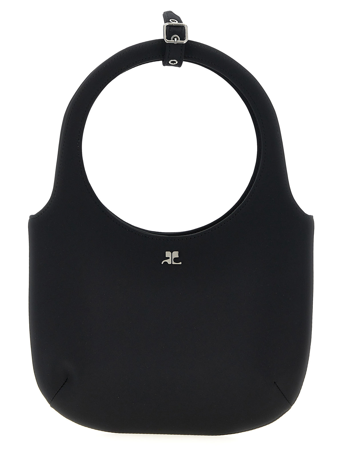 Courrèges Zwarte Polyester Handtas