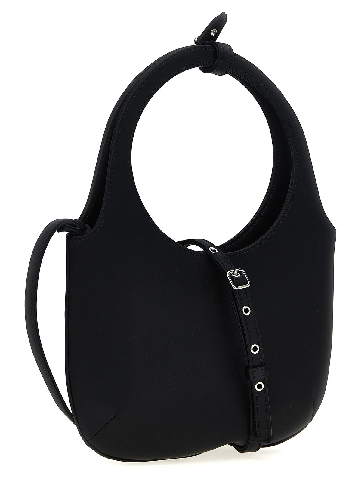 Courrèges Zwarte Polyester Handtas