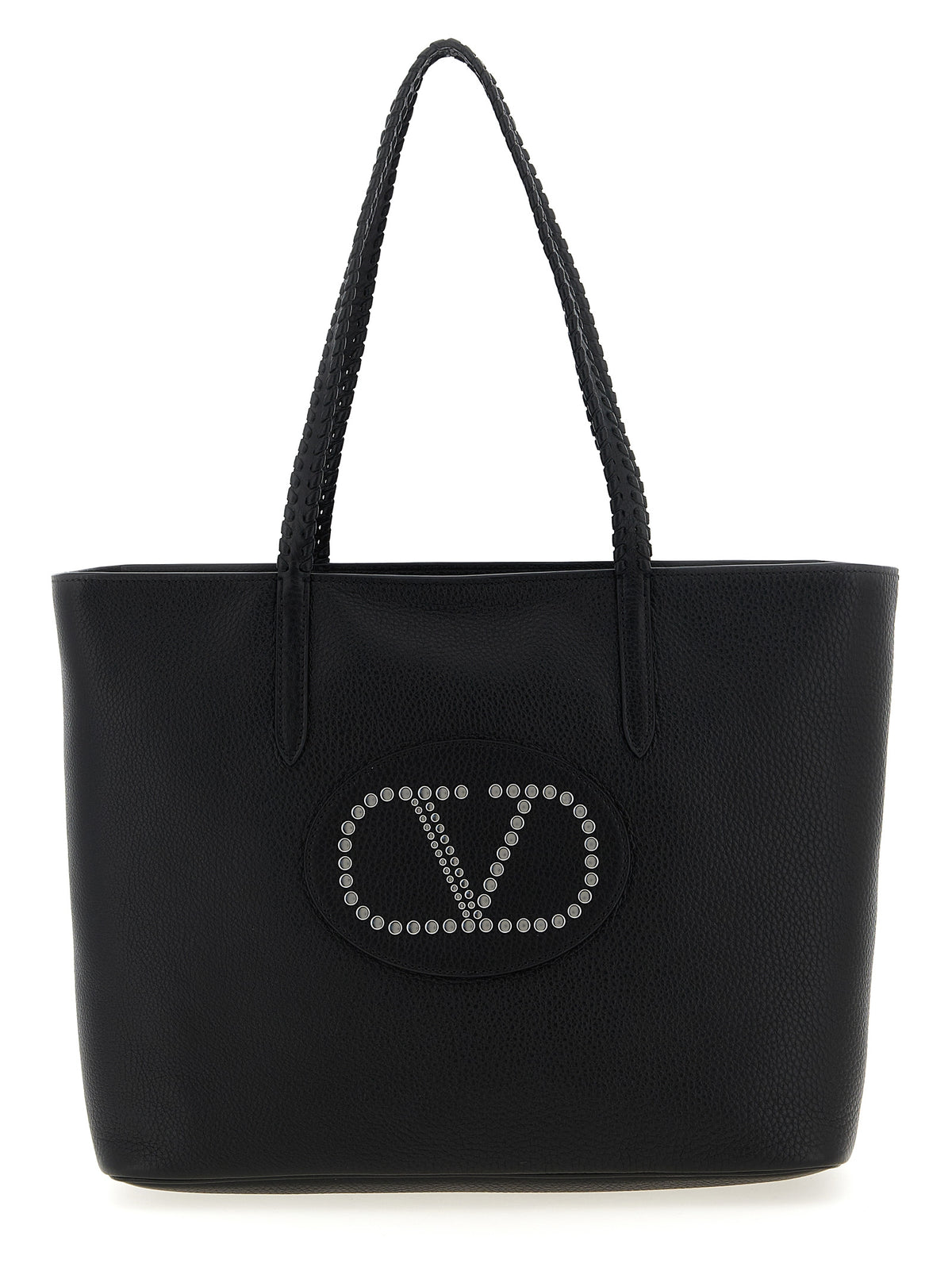 Valentino Garavani Schultertasche aus schwarzem Kalbsleder