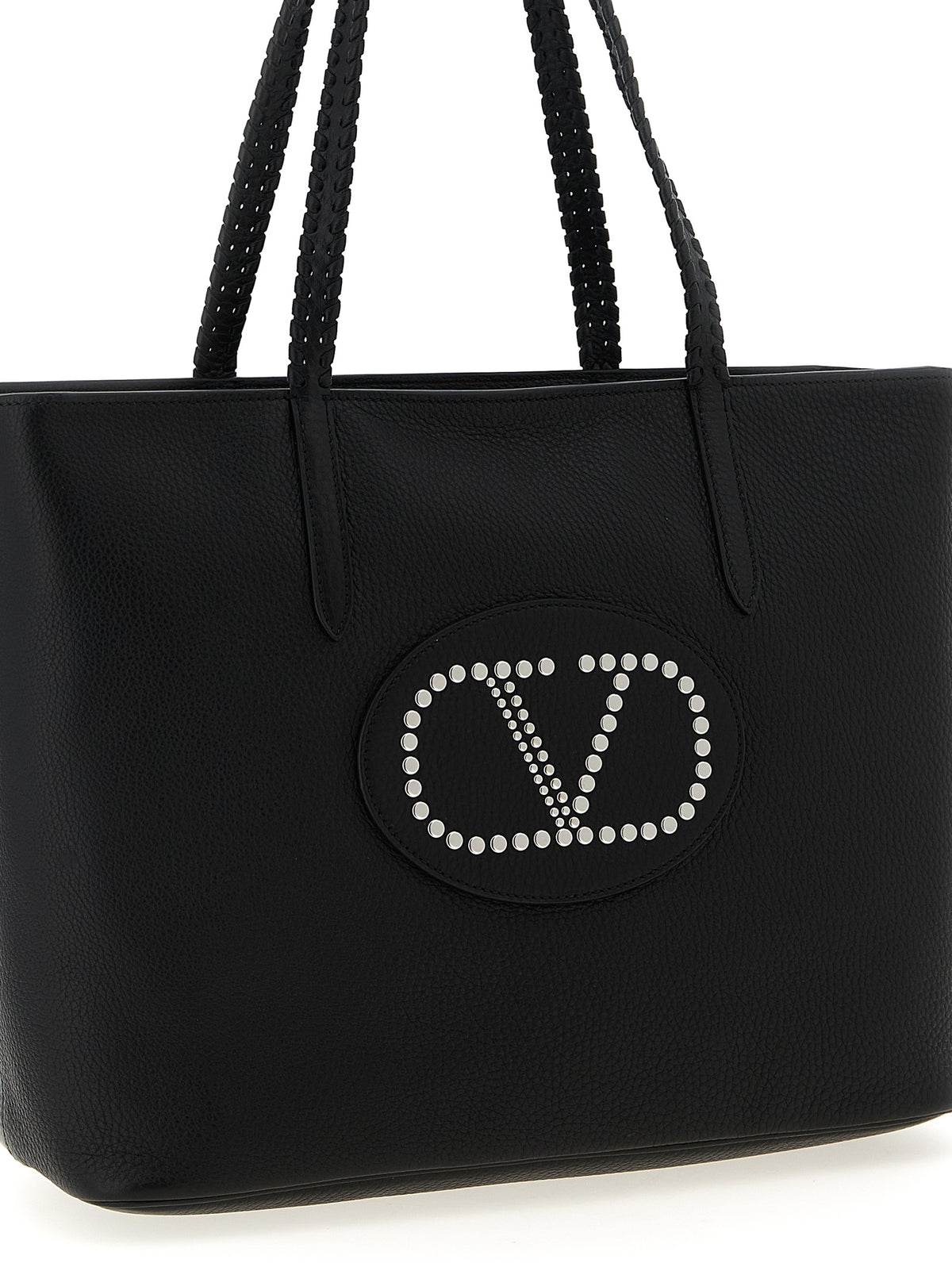 Valentino Garavani Schultertasche aus schwarzem Kalbsleder