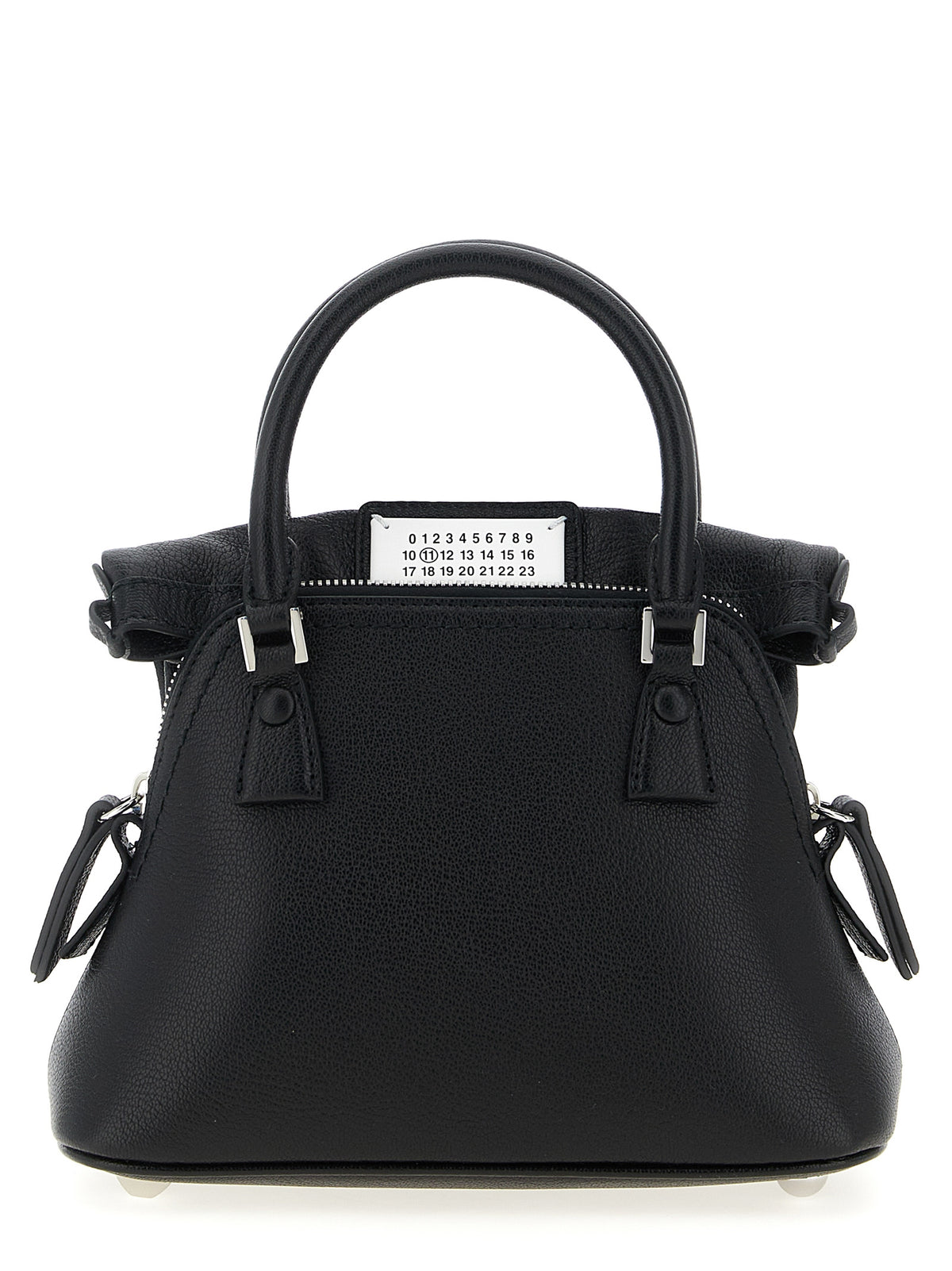 Bolso Maison Margiela de piel de becerro negra