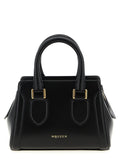 Alexander McQueen Handtasche aus schwarzem Kalbsleder