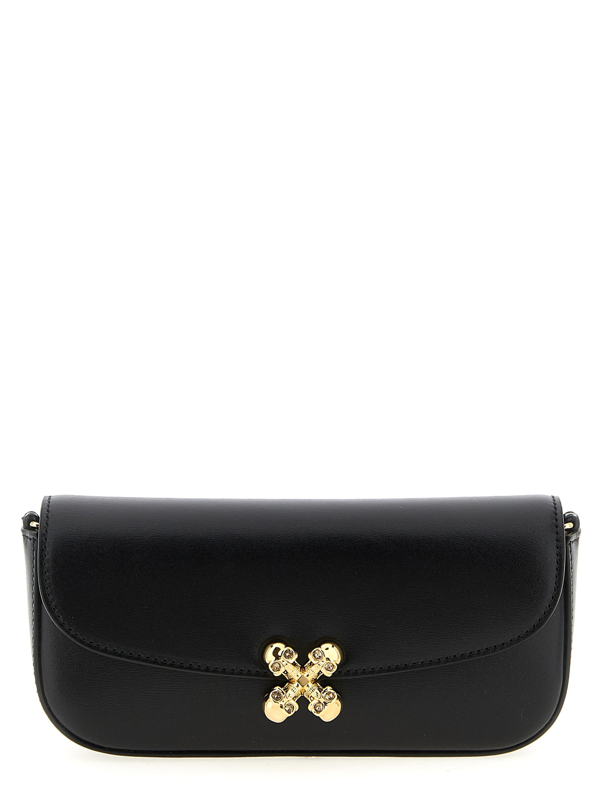 Alexander McQueen Black Calfskin Crossbody Bag
