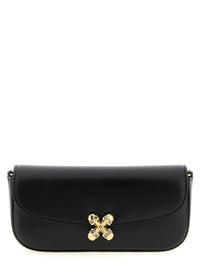 Alexander McQueen Black Calfskin Crossbody Bag