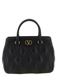 Valentino Garavani Black Lamb Leather Handbag
