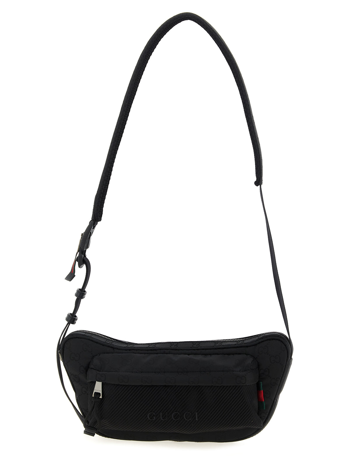 Gucci Umhängetasche aus schwarzem Polyester