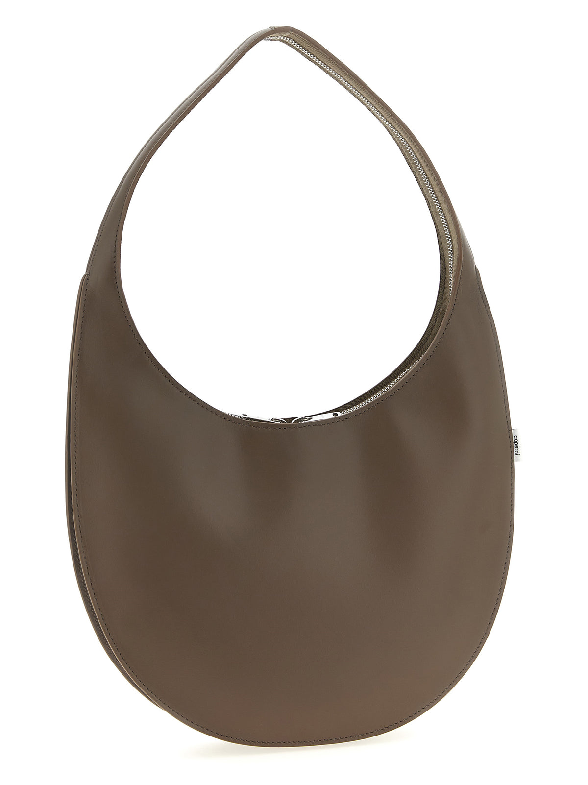 Coperni Schultertasche aus braunem Rindsleder