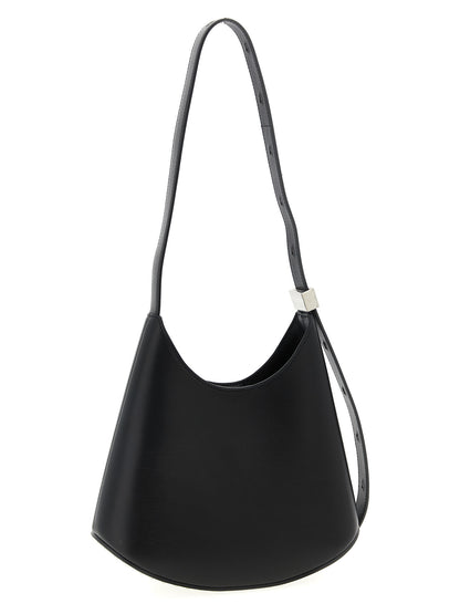 Jil Sander Black Bovine Leather Shoulder Bag