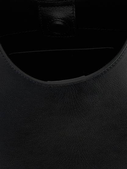 Jil Sander Black Bovine Leather Shoulder Bag