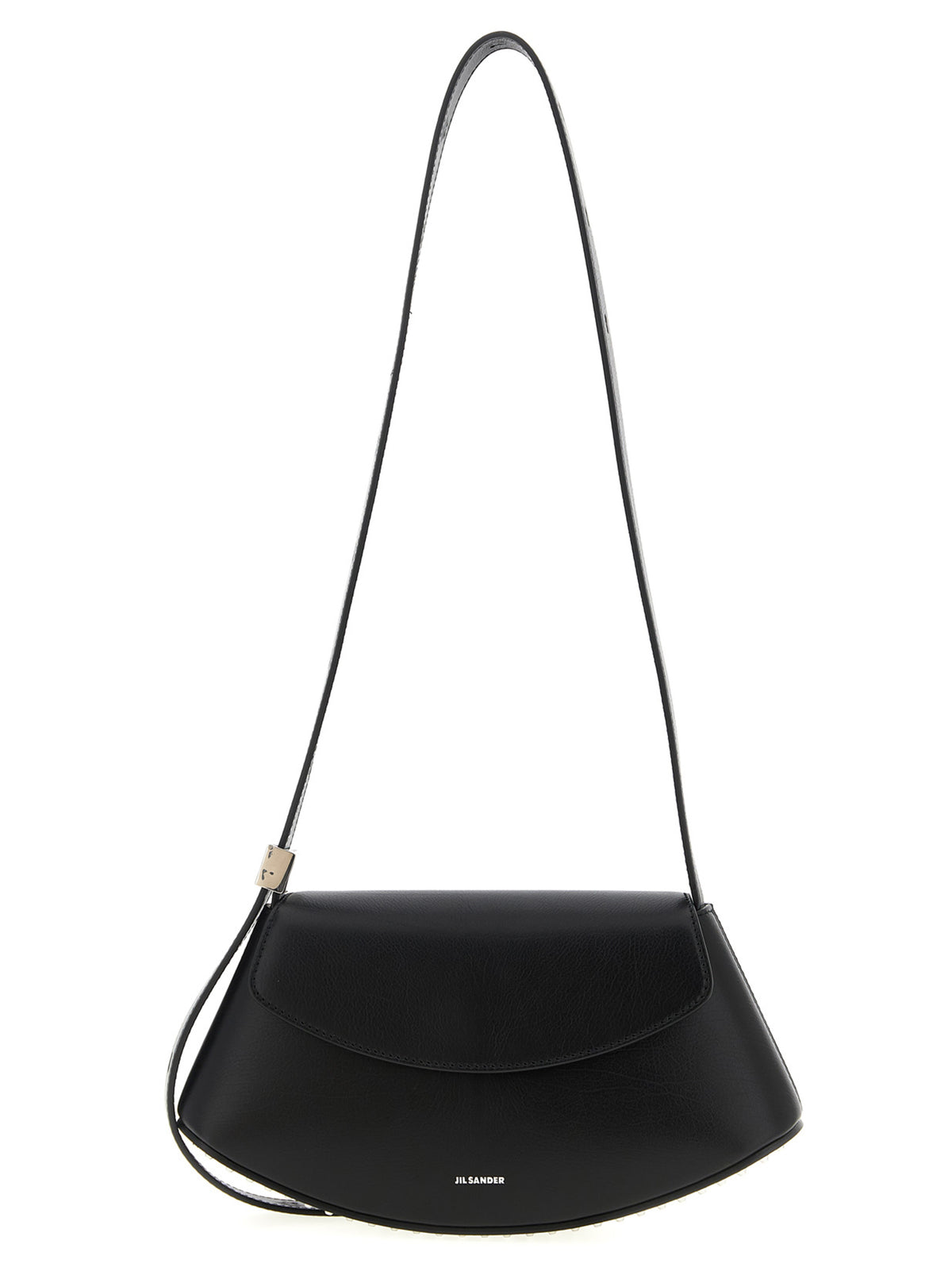 Bolso cruzado Jil Sander de piel bovina negra
