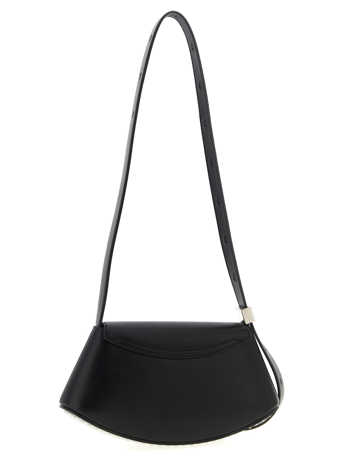 Bolso cruzado Jil Sander de piel bovina negra