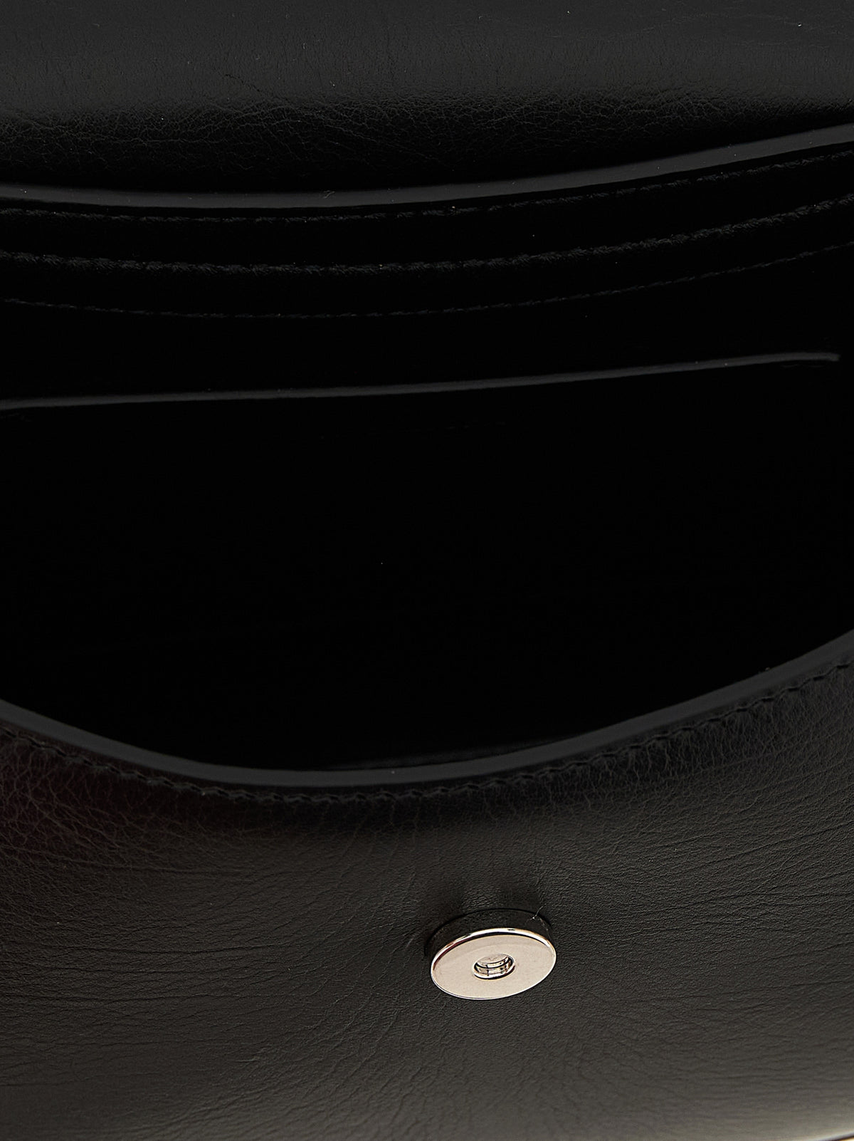 Bolso cruzado Jil Sander de piel bovina negra