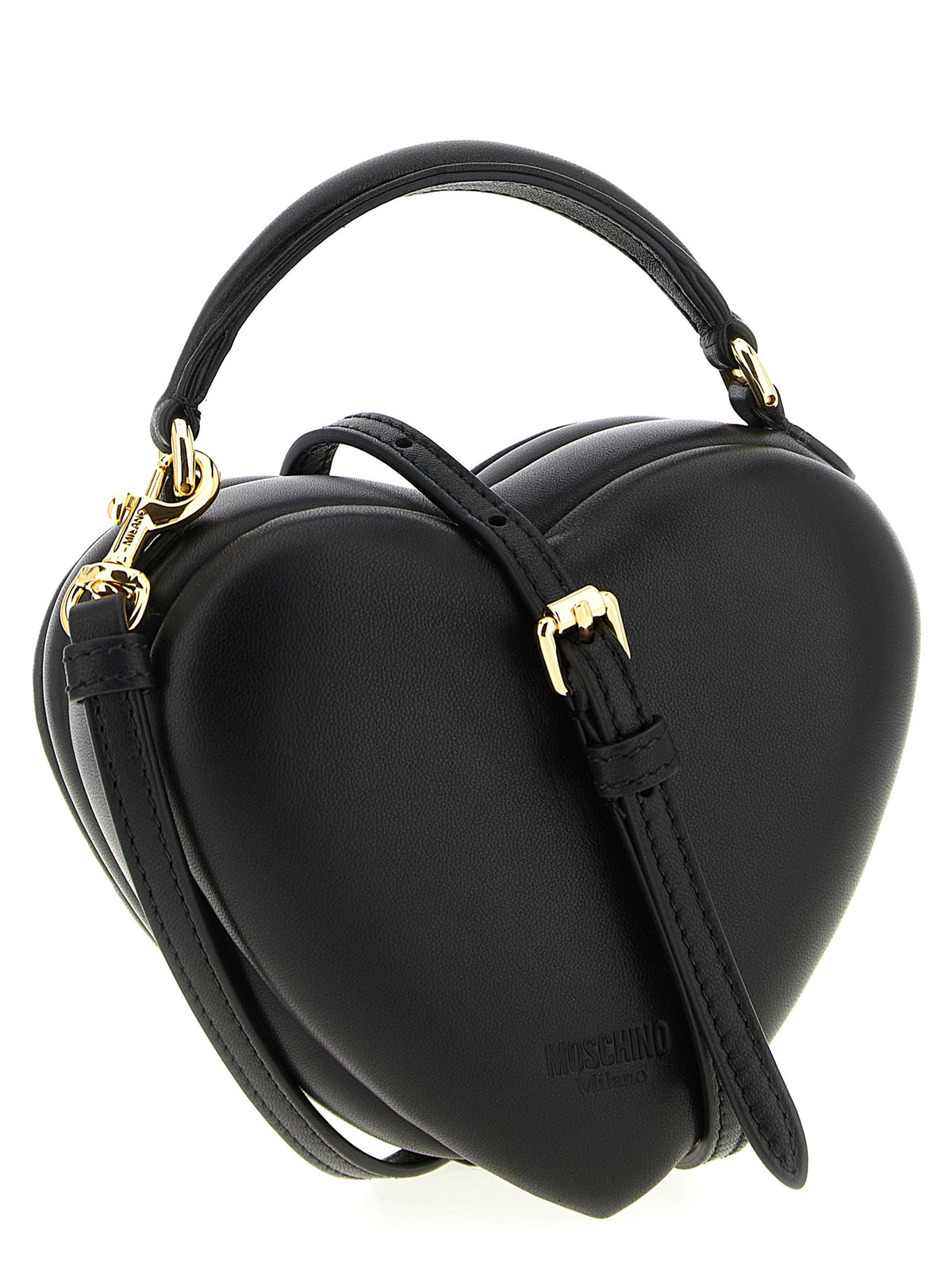 Moschino Zwarte Polyester Handtas