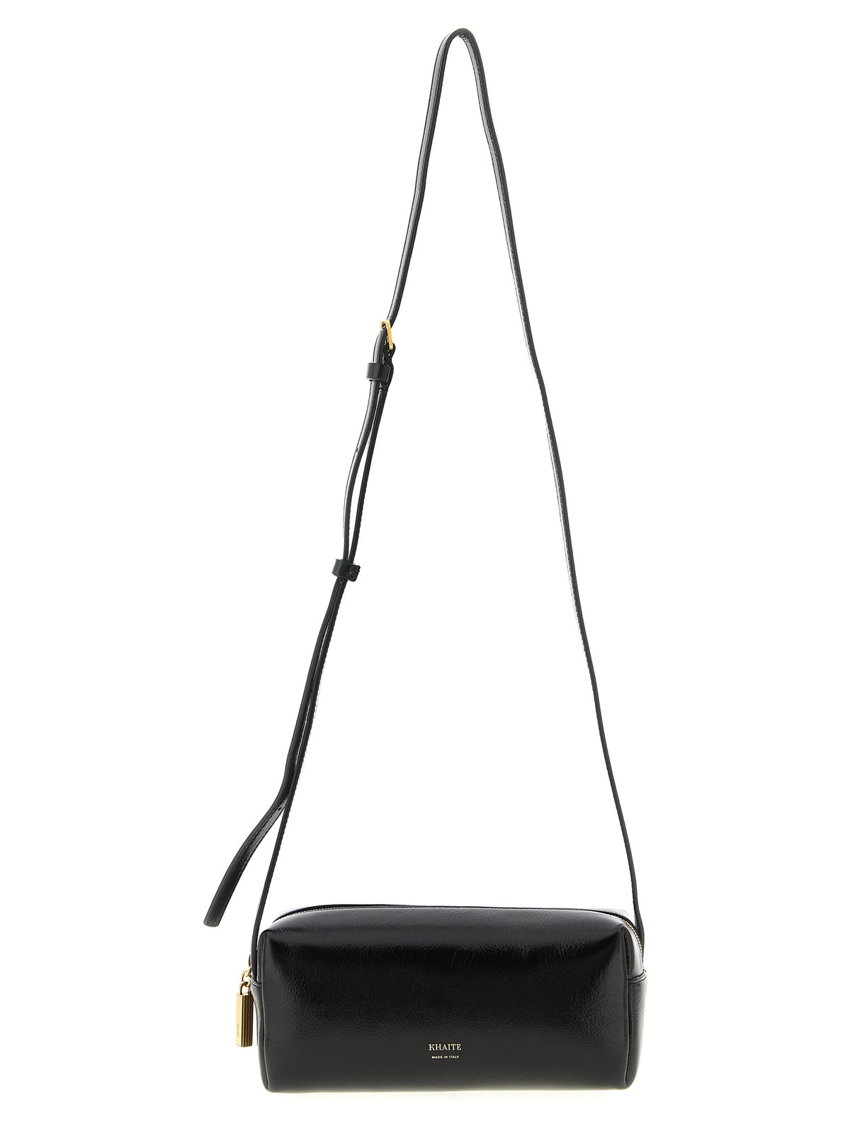 Khaite Zwart Crossbodytas van kalfsleer