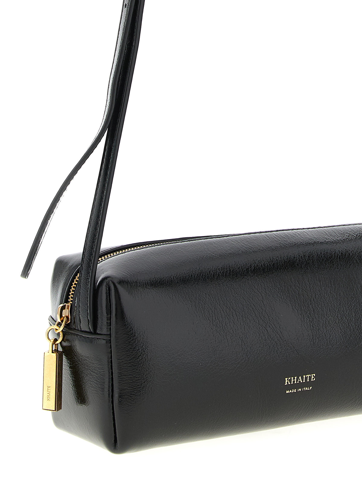 Khaite Zwart Crossbodytas van kalfsleer