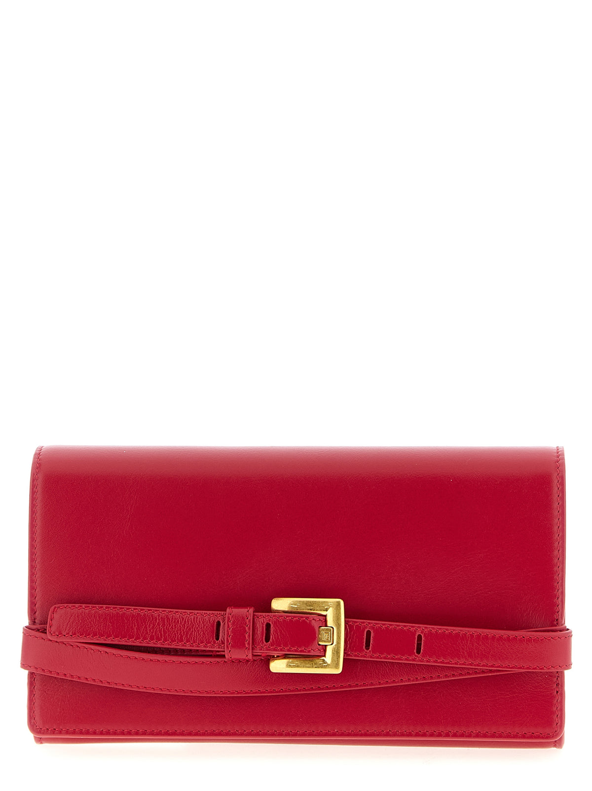 Balmain Fuchsia Kalfsleren Kaarthouder