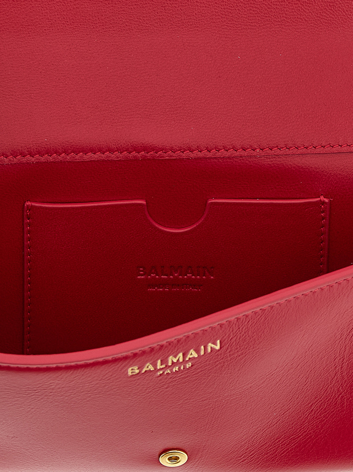 Balmain Fuchsia Kalfsleren Kaarthouder