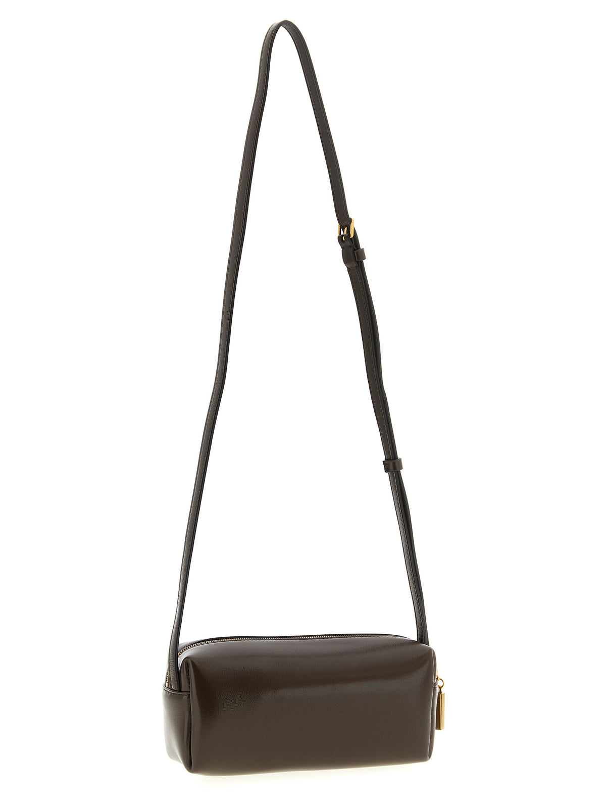 Khaite Bruine Crossbodytas van Kalfsleer