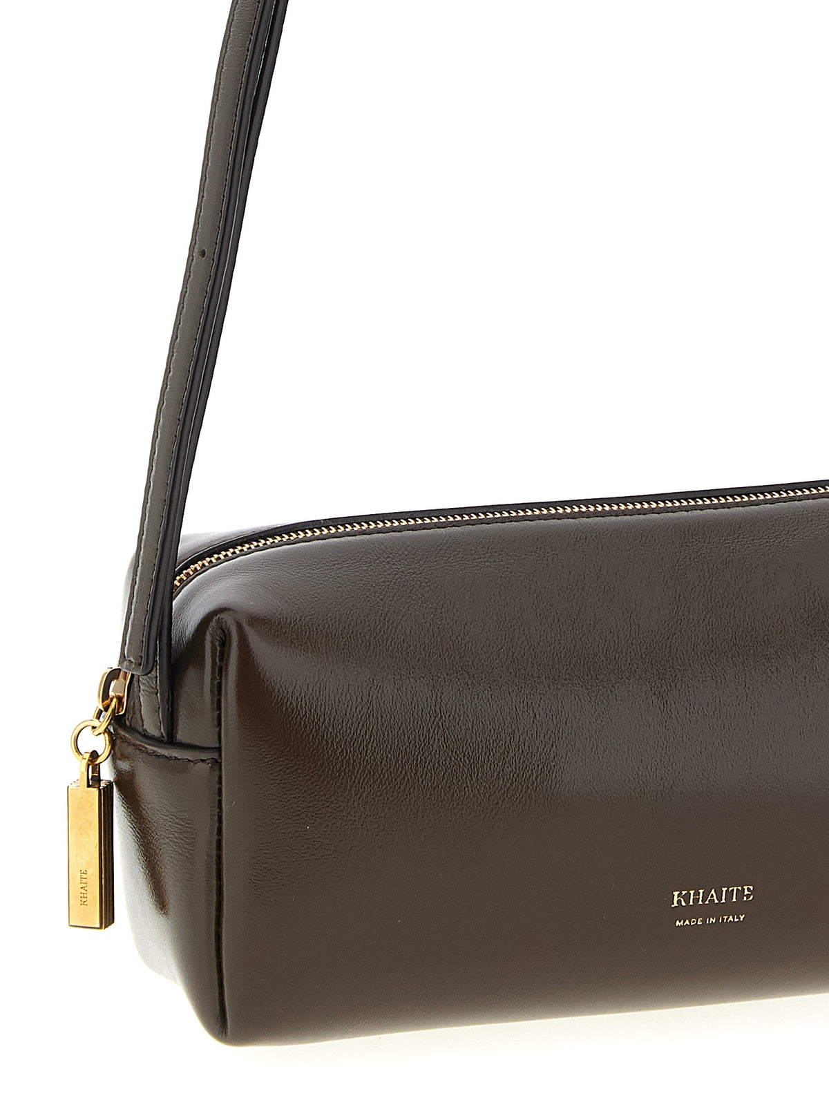 Khaite Bruine Crossbodytas van Kalfsleer