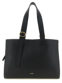 Jil Sander Black Calfskin Tote Bag