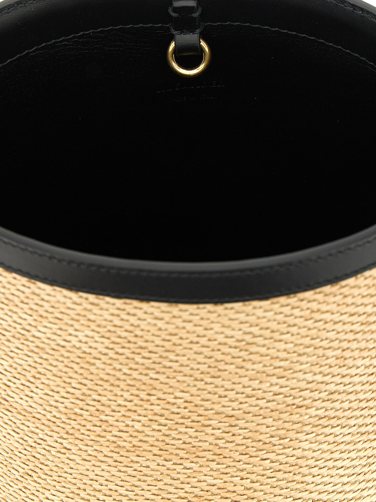 Jil Sander Mehrfarbige Polyamid-Schultertasche