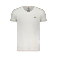 Aeronautica Militare Bianco Cotton Mens T-Shirt