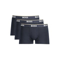 Caleçon Hugo Boss Blu en coton pour homme
