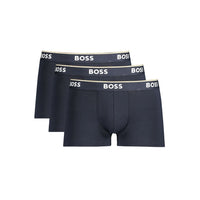 Hugo Boss Boxer da Uomo in Cotone Blu