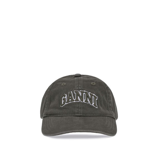 Cappellino in cotone Ganni (Cappello da baseball)