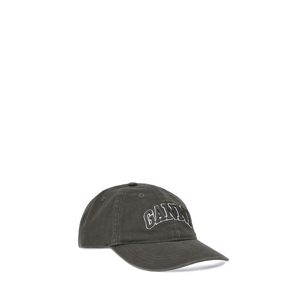 Ganni Cotton Cap (Baseball Hat)