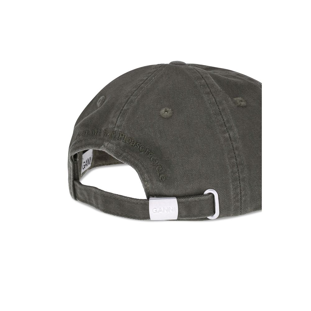 Ganni Cotton Cap (Baseball Hat)