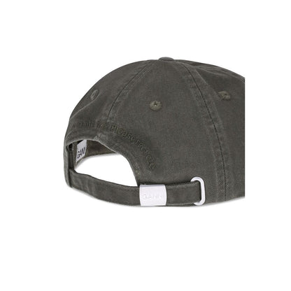 Casquette en coton Ganni (Casquette de baseball)
