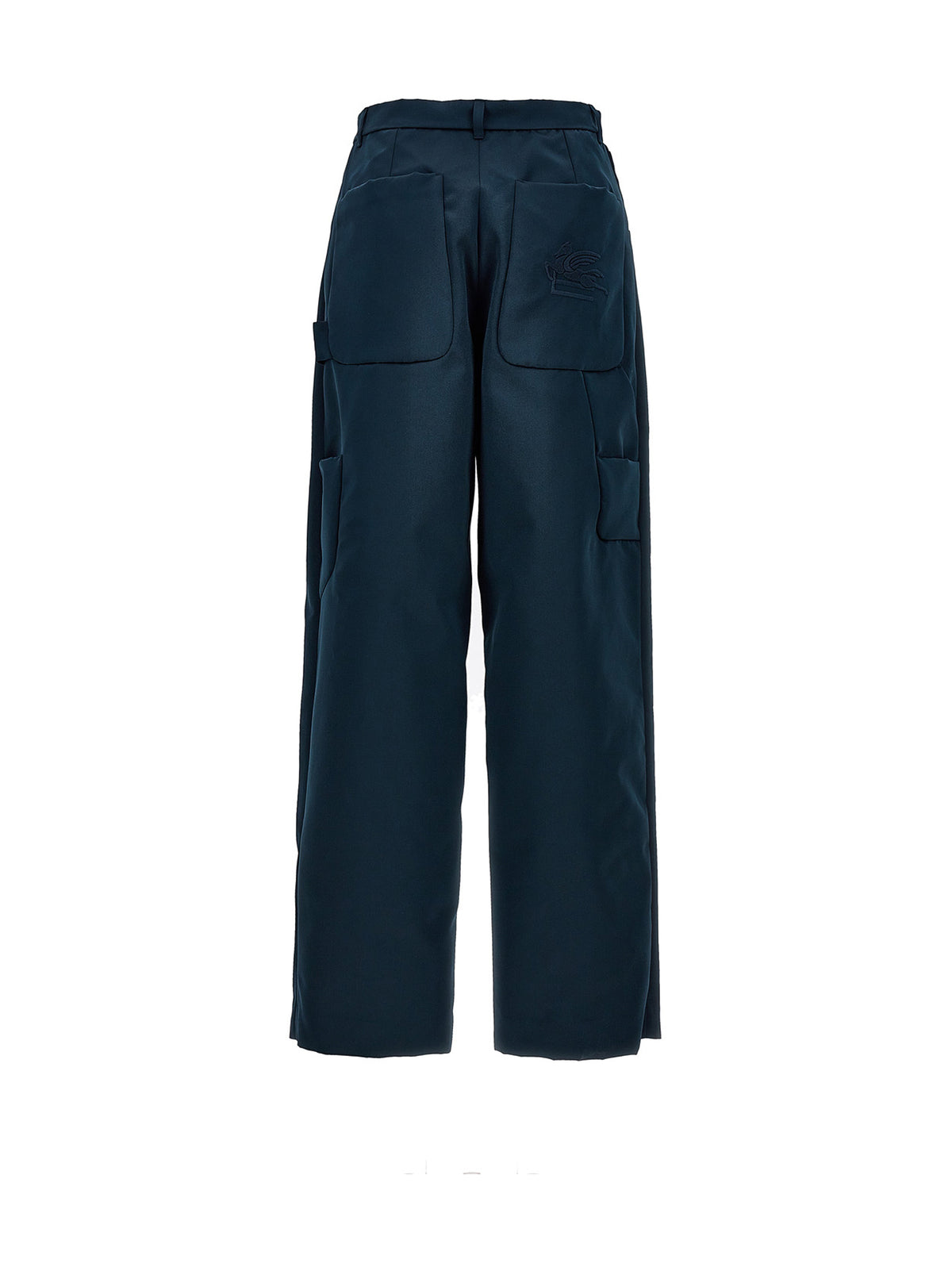 Etro Blaue Cargo-Hose aus Polyester