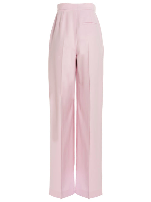 Alexander McQueen Pantalón informal de lana multicolor