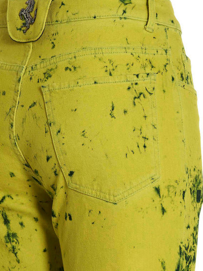 Ferrari Multicolor Cotton Jeans Denim